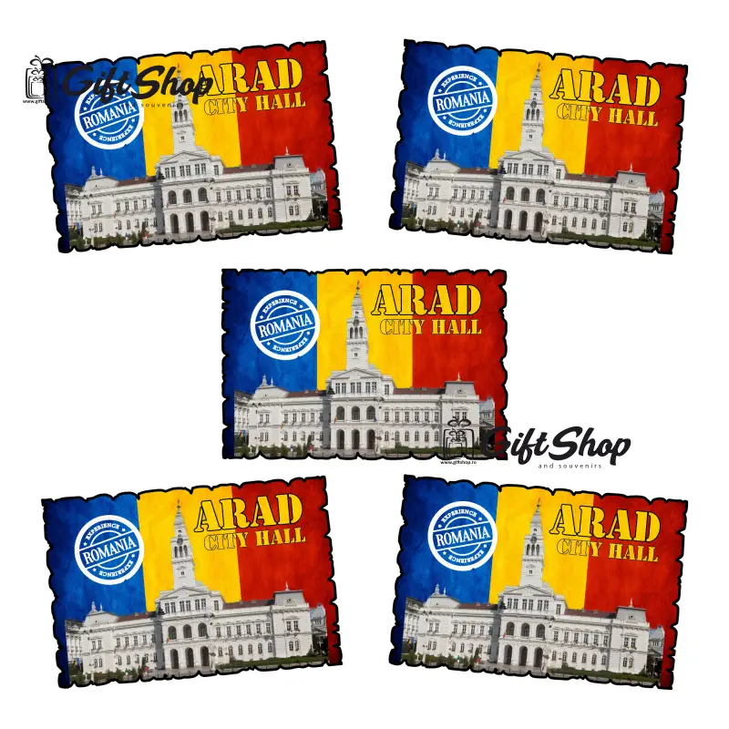 Arad romania, primaria, magnet frigider mgs029v